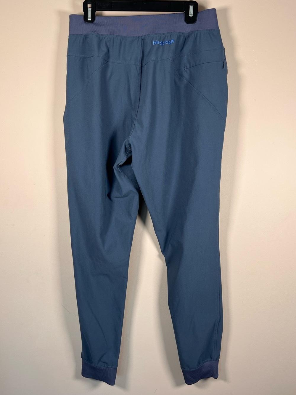 Birddogs Boom Jogger Pants Men's L Gray Lined Performance Stretch Tapered Golf - Picture 2 of 9